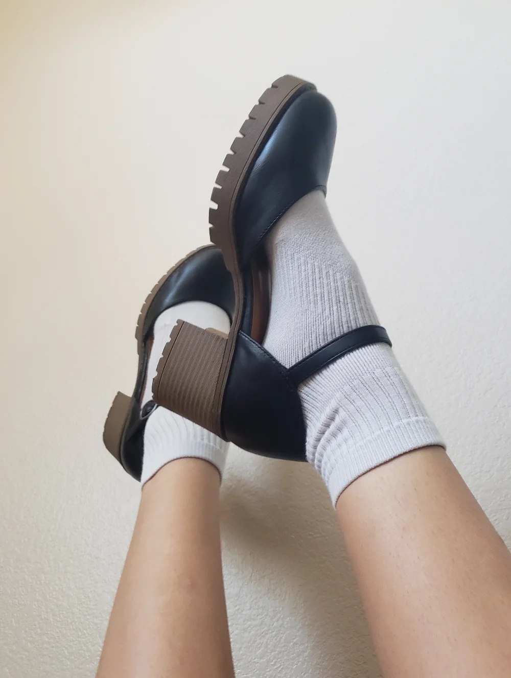 ARIZONA JEAN CO Black Mary Jane Block Heel Shoes Size 8 - Picture 2 of 9